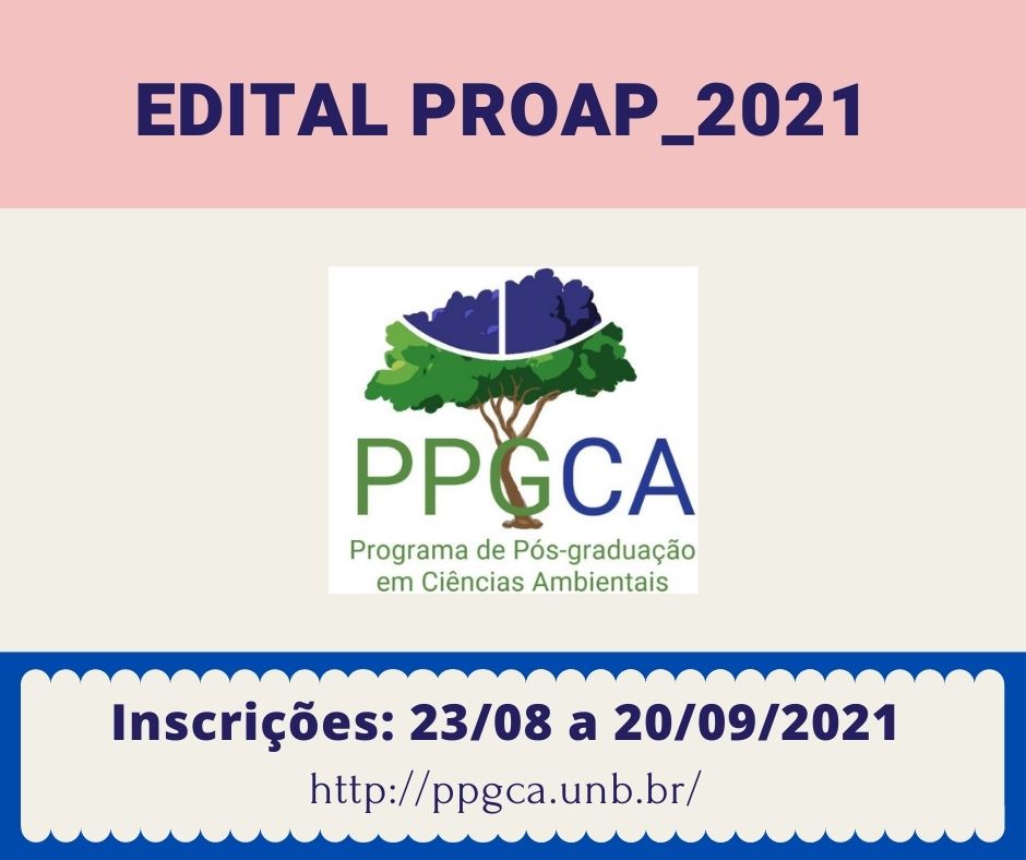 Edital PROAP 2021